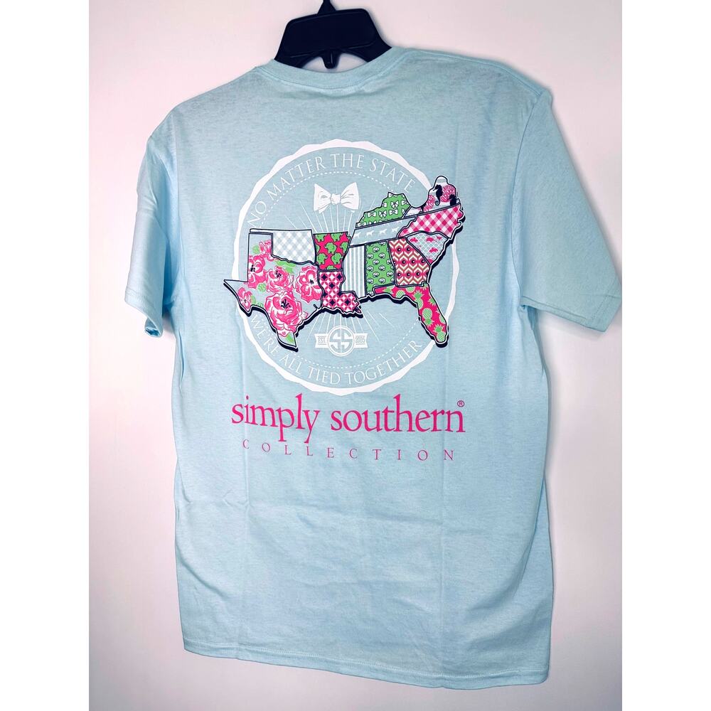 Simply Southern "No Matter the State" T-shirt NWT Medium